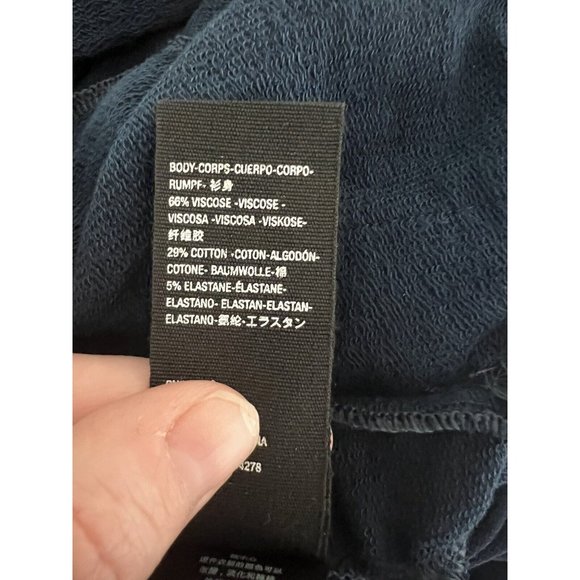 Free People Embers Wide Leg Pants Deep Navy Size Small - Picture 9 of 10